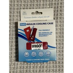 Frio Duo Cooling Case No Ice Packs Needed Reusable Compact Travel Red